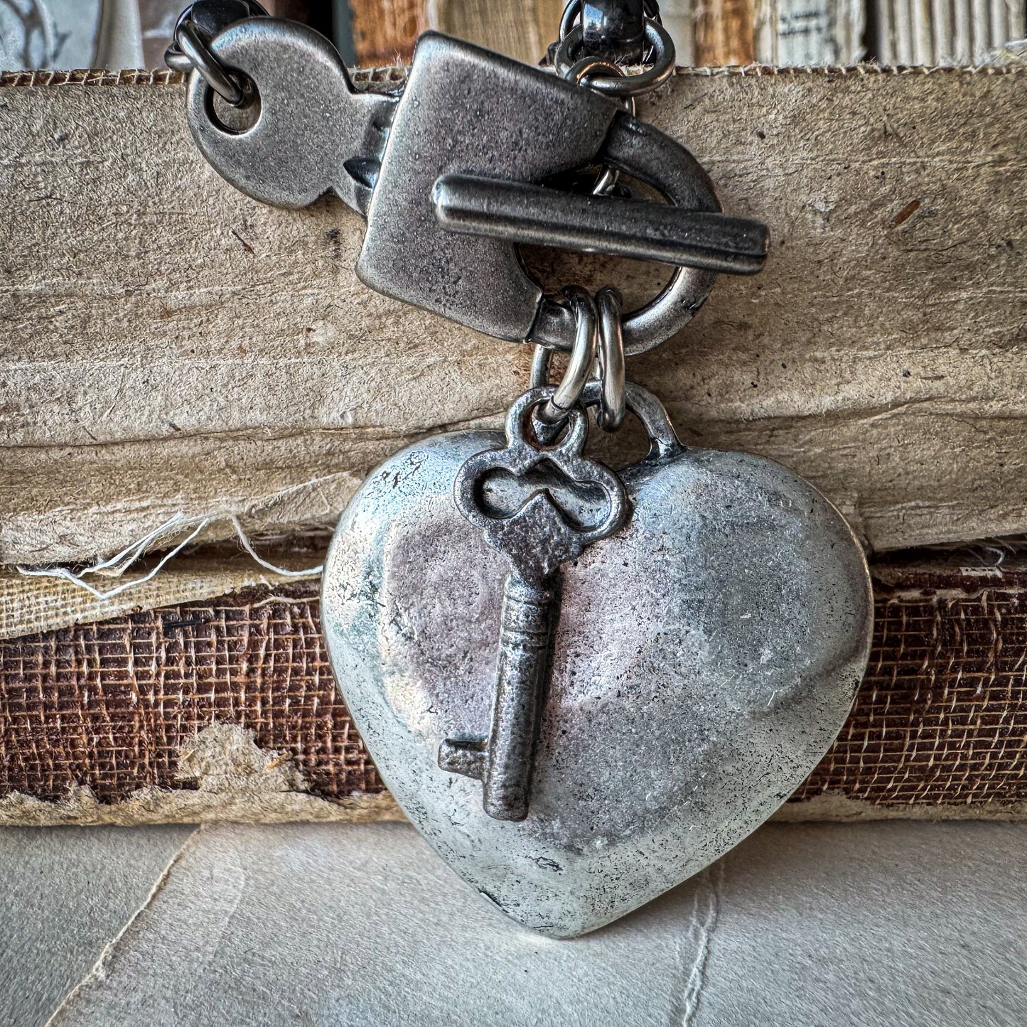 Locked in Love Necklace