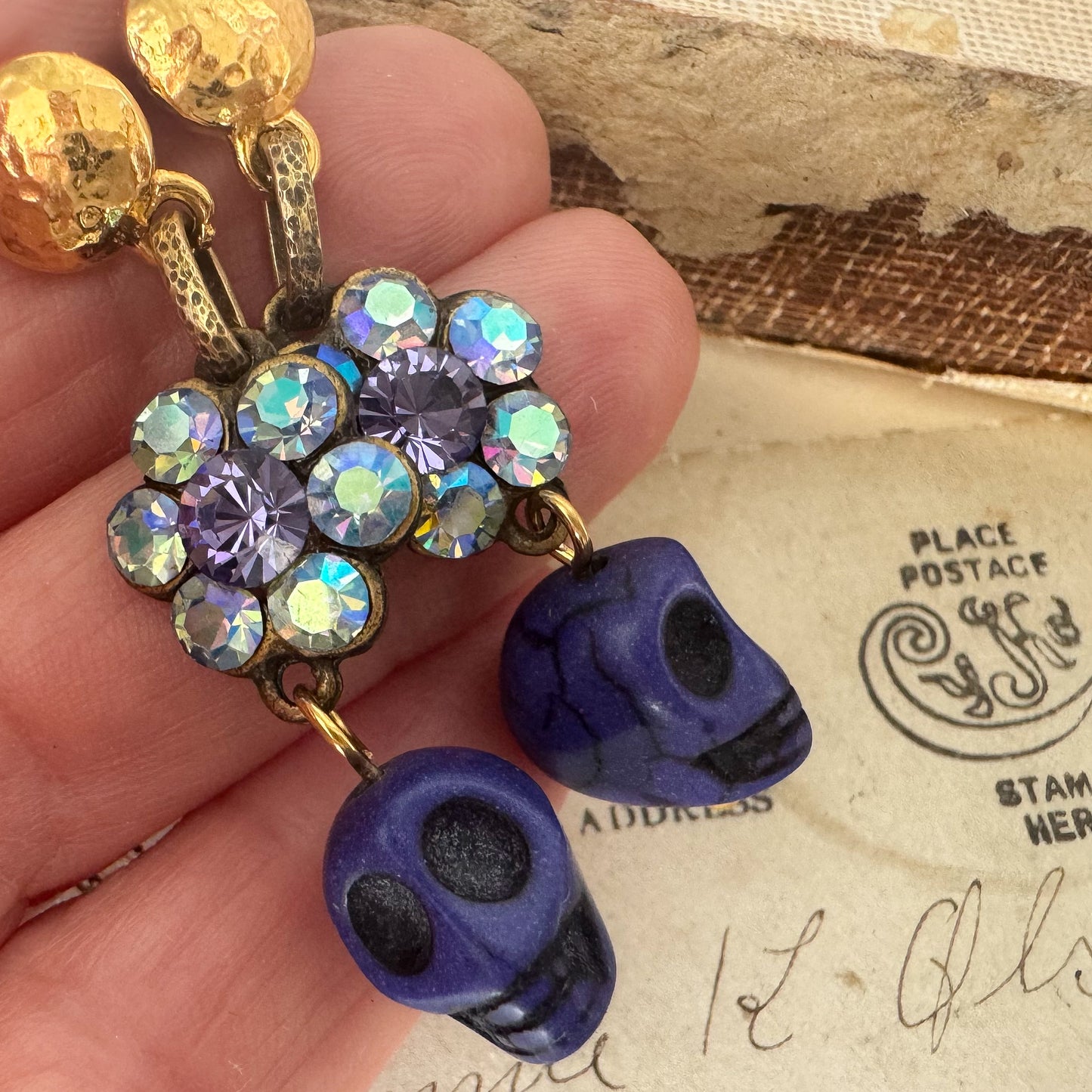 Wildflowers After Dark Earrings