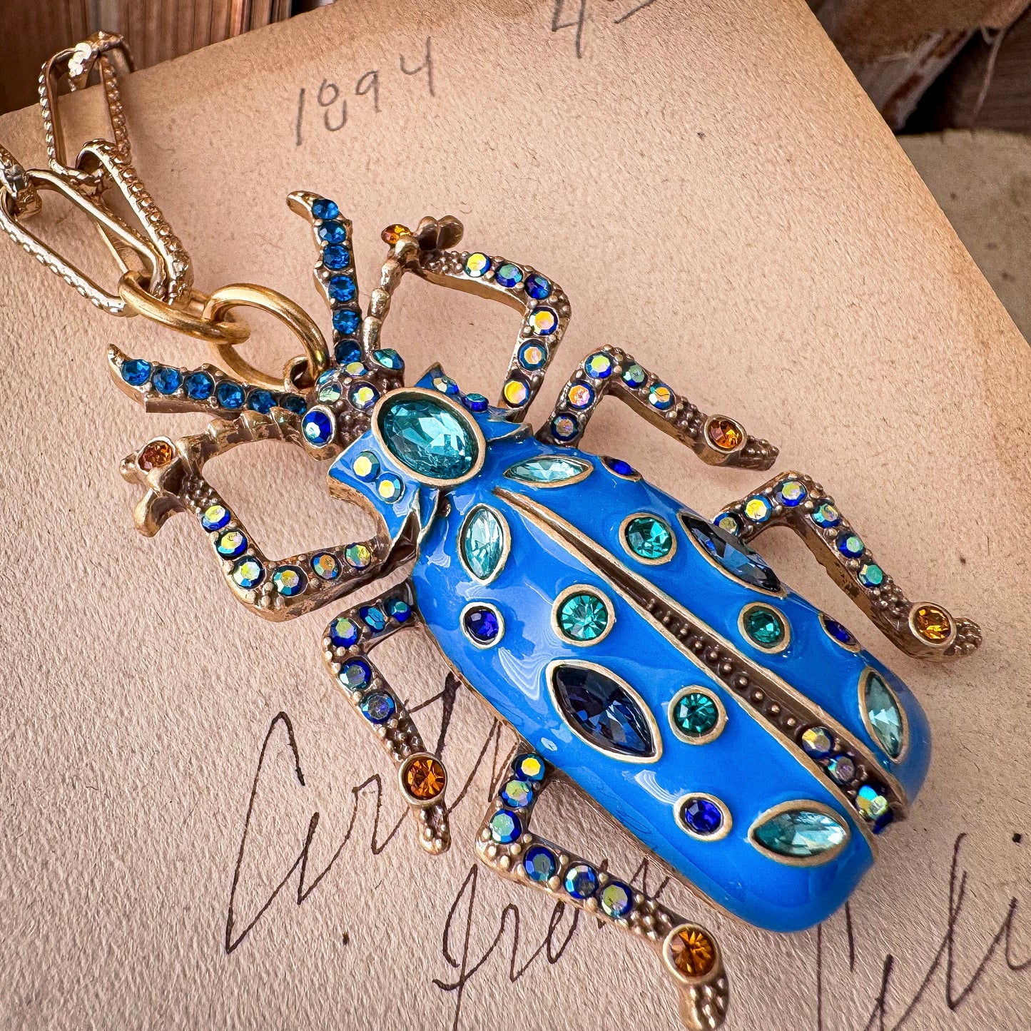 Scarab  Necklace