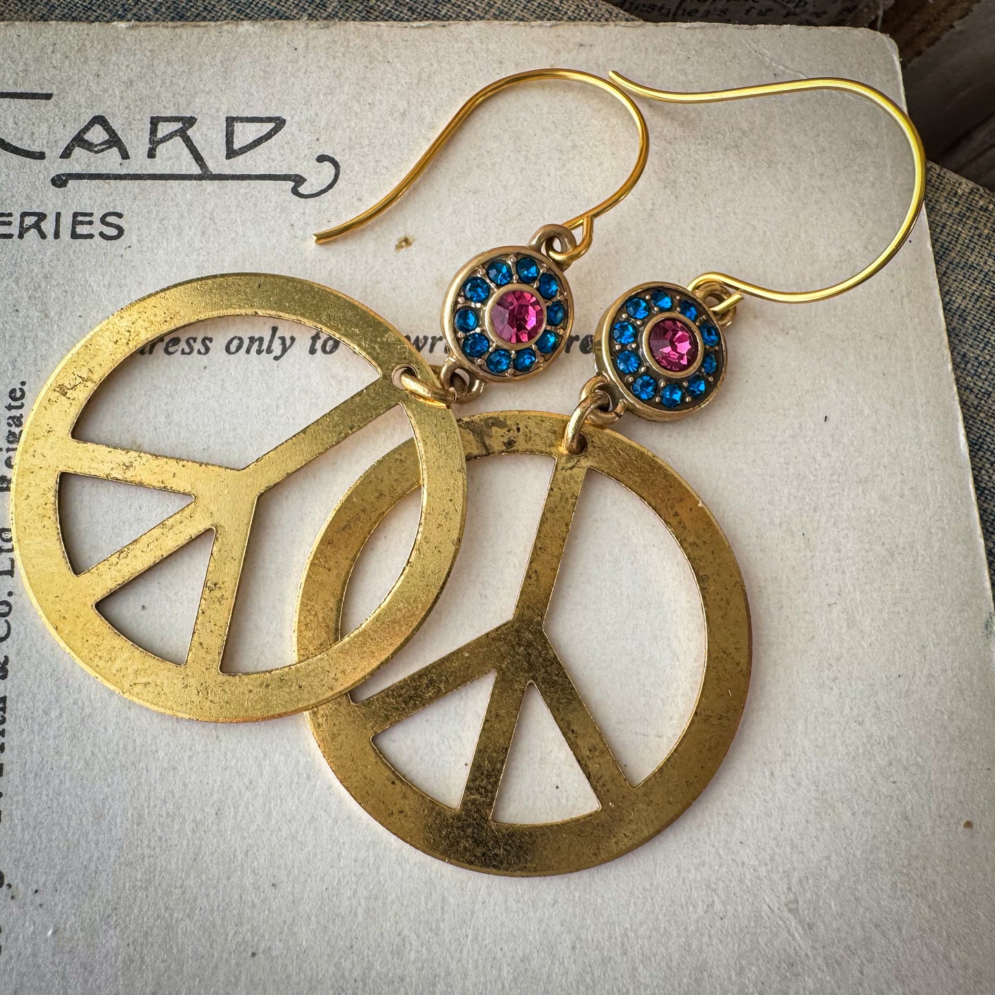 Glimmer Of Peace Earrings