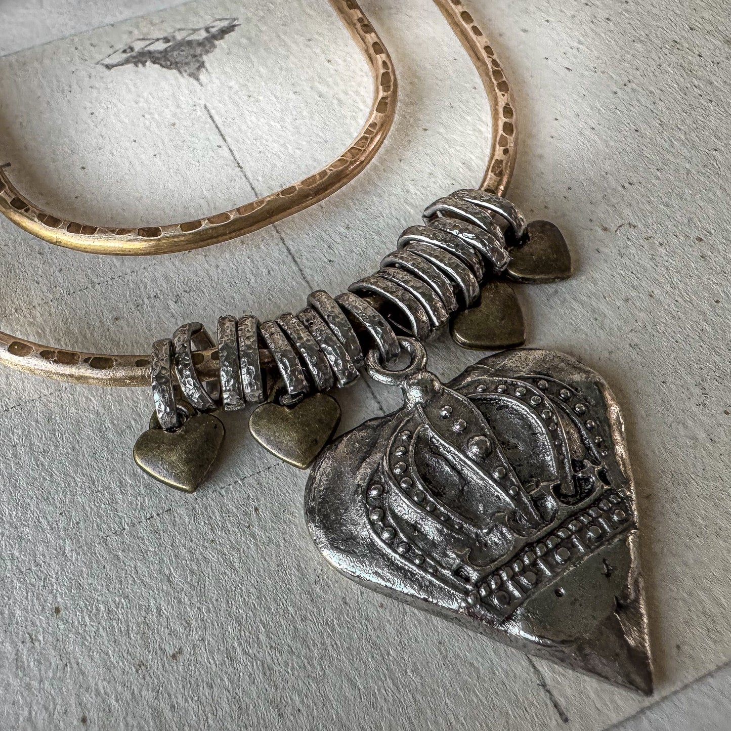 The Crowned Heart Necklace