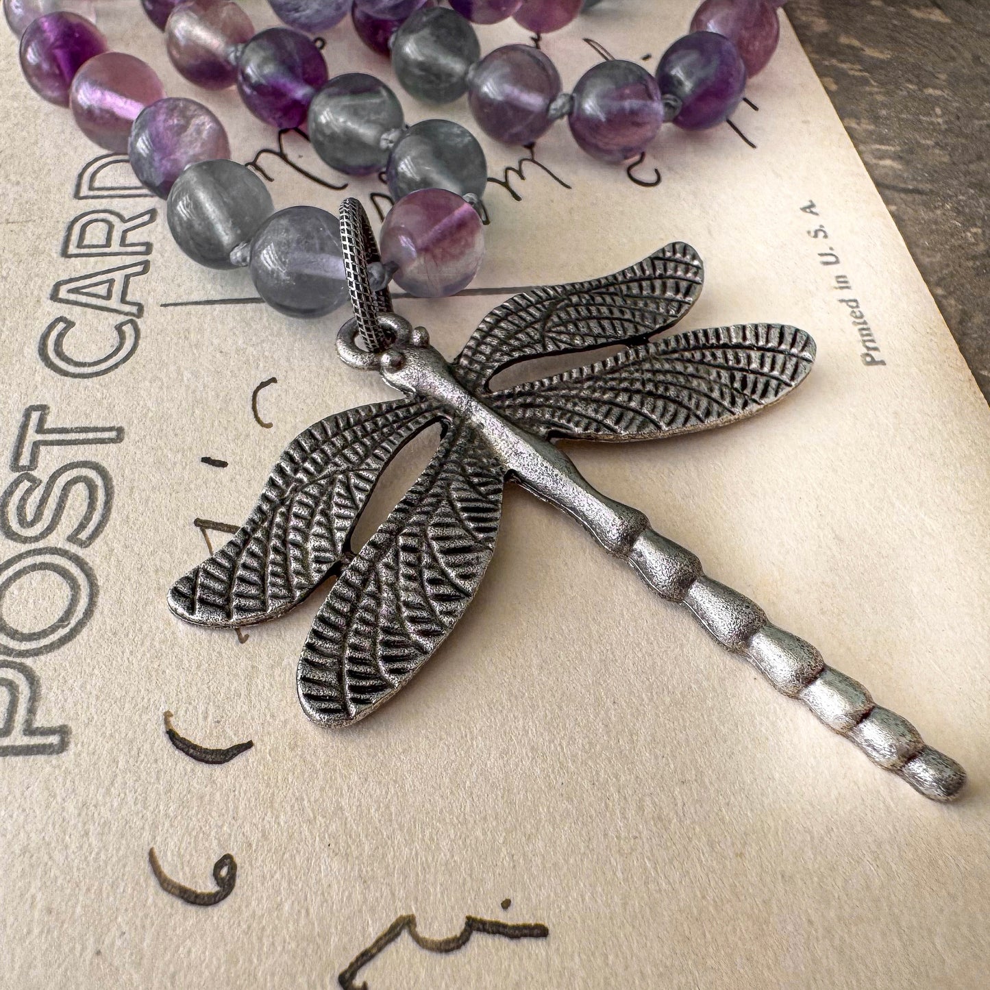 Ethereal Dragonfly Necklace