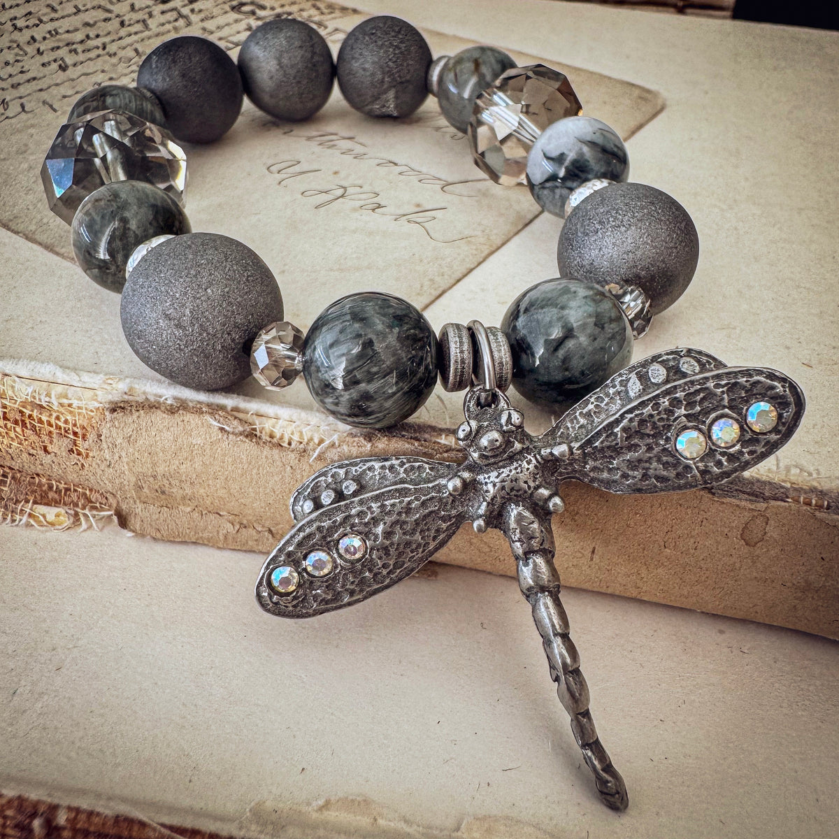 Dragonfly In The Mist Bracelet