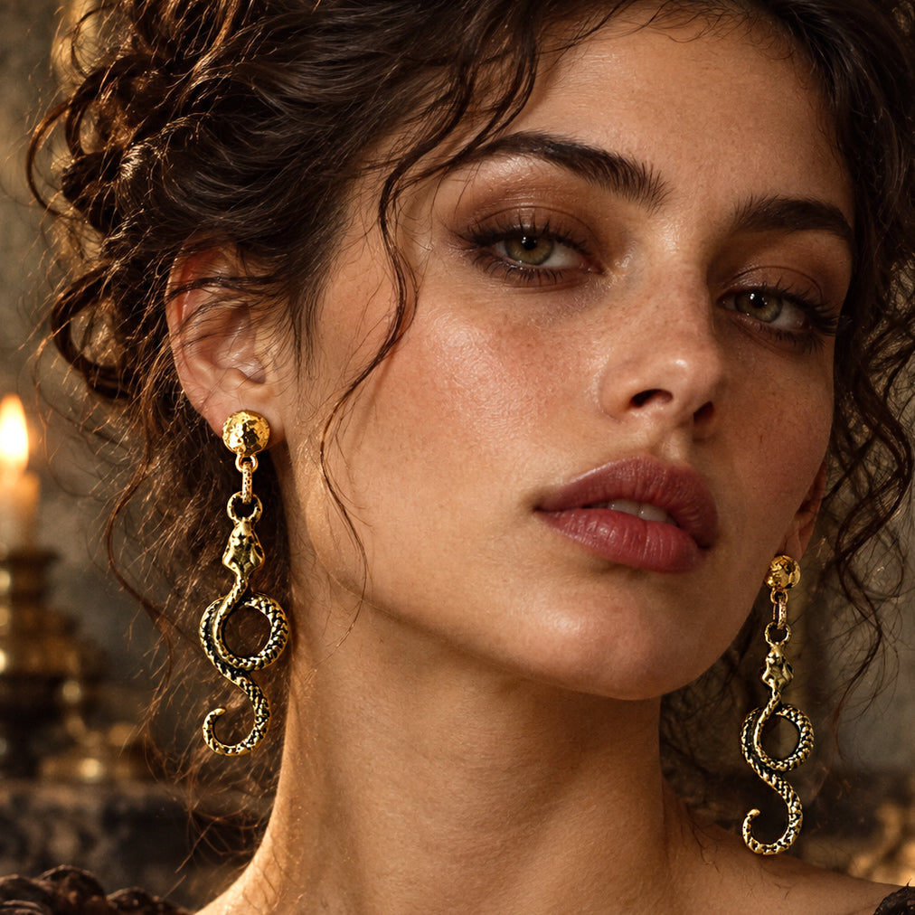 The Serpents Path Earrings