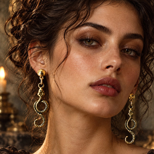 The Serpents Path Earrings