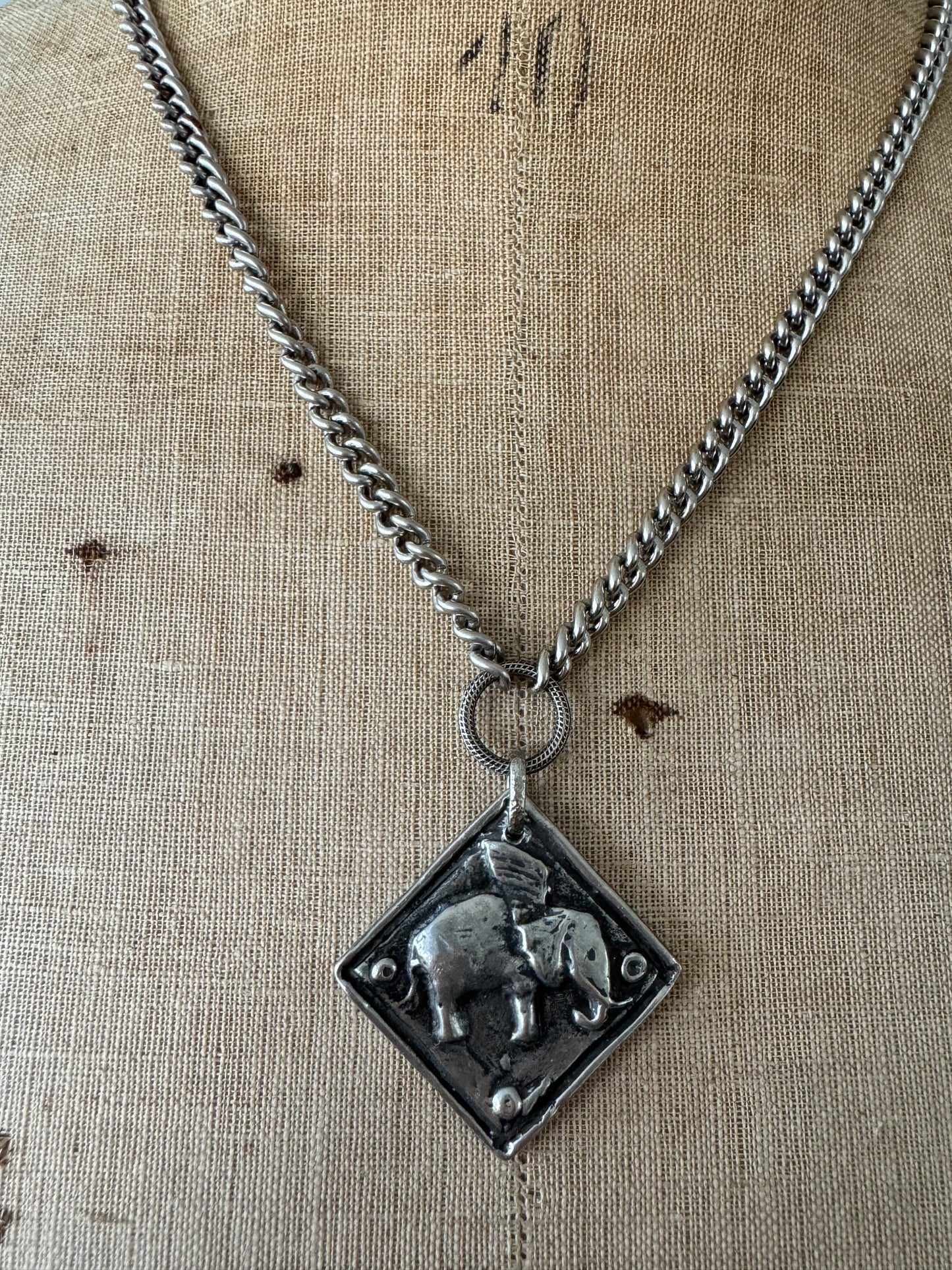 When Elephants Fly Necklace