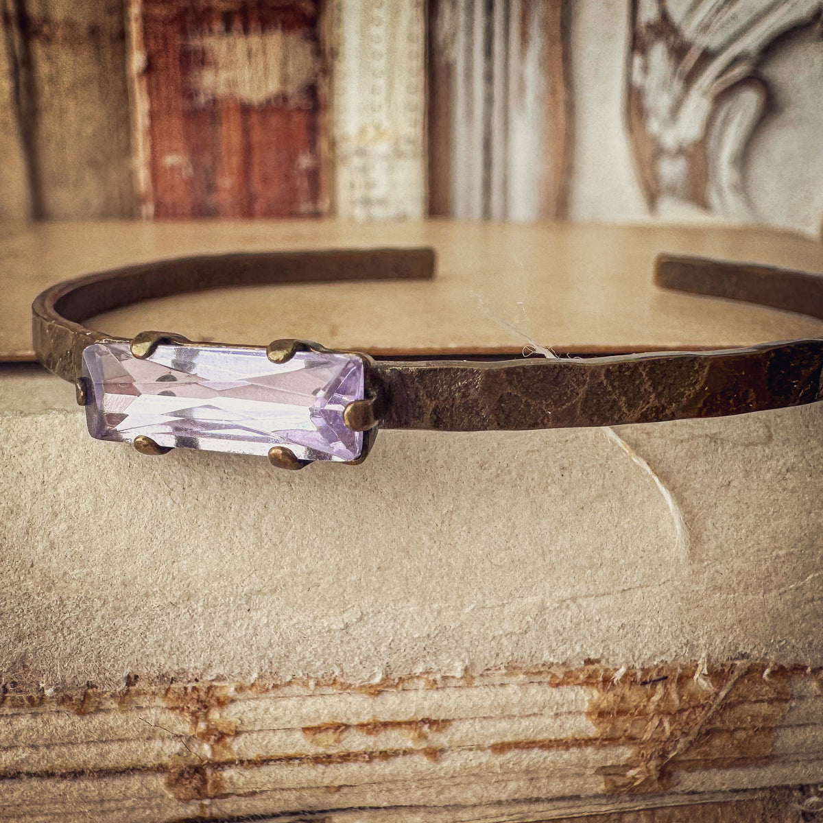 Violet Line Bangle