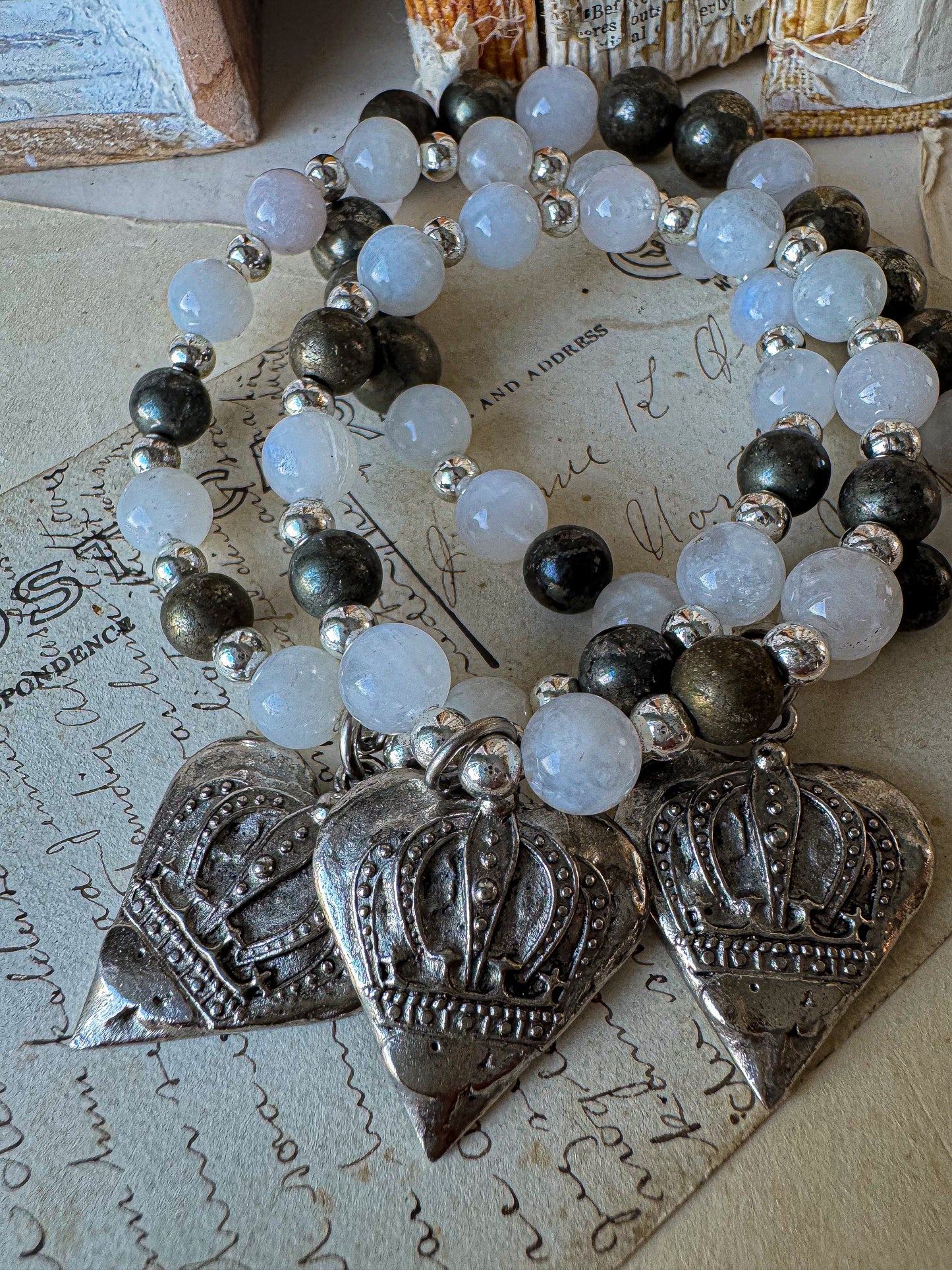 Moonlit Crown Bracelet