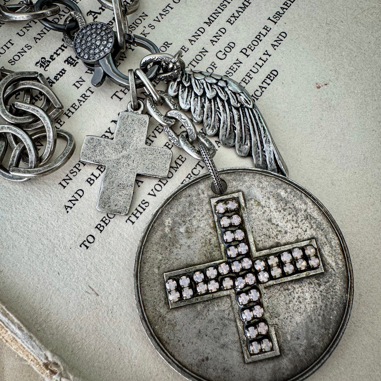 Mystic Cross Talisman Necklace