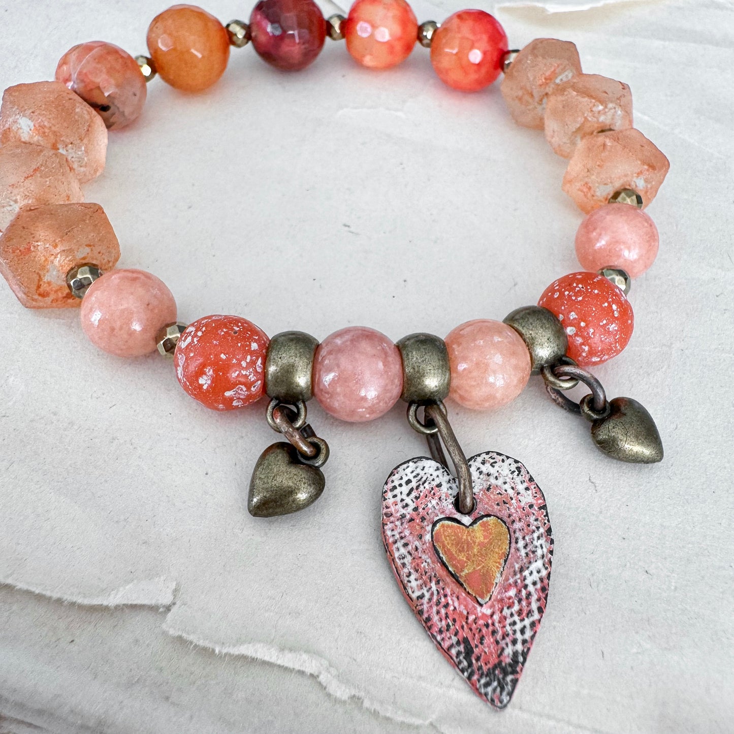 Tangerine Love Bracelet