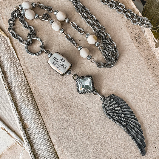 Brave Wings Necklace