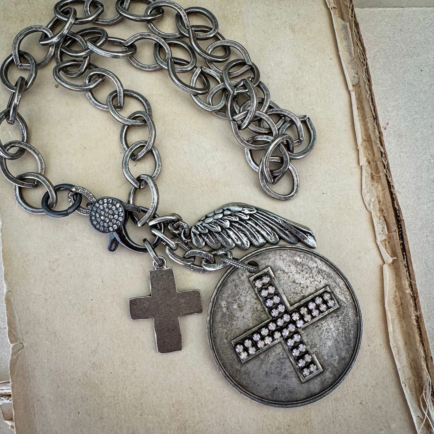 Mystic Cross Talisman Necklace