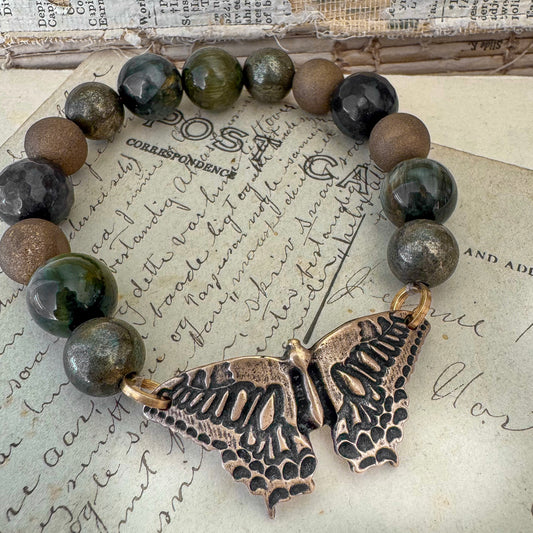 Autumn Butterfly Bracelet