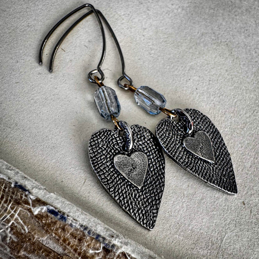 Double Heart Earrings
