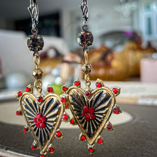 Festive Hearts Earrings