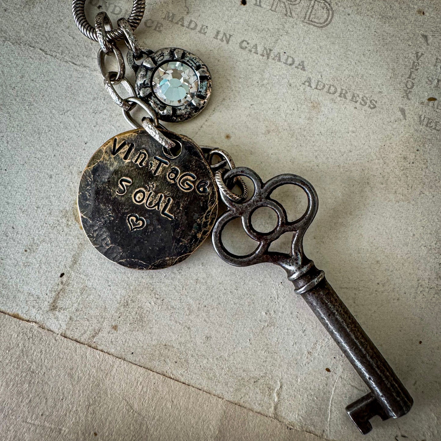 Key To A Vintage Soul Necklace