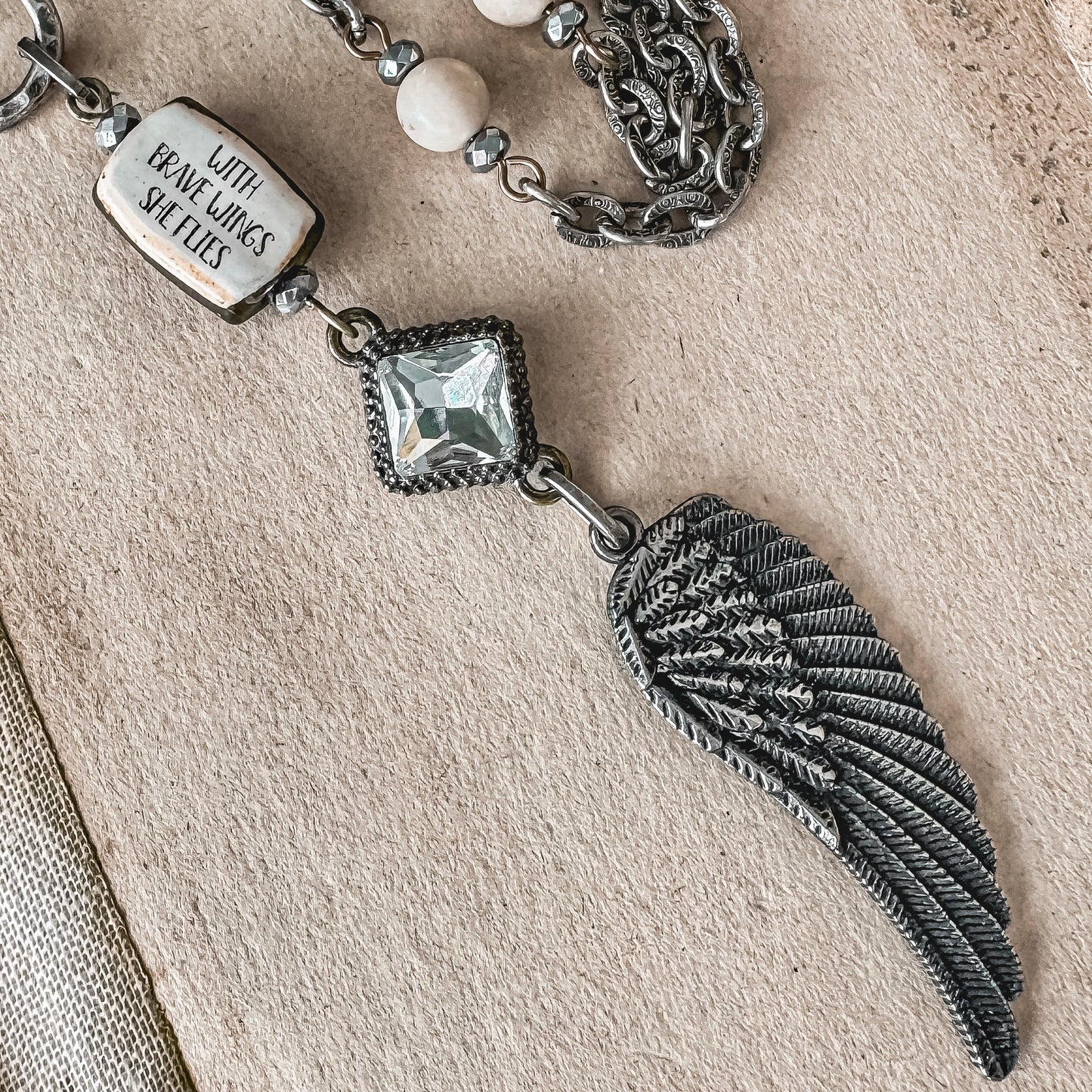 Brave Wings Necklace