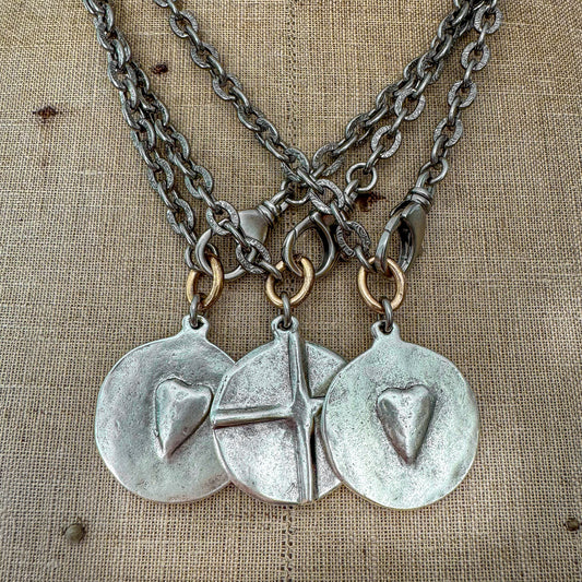 Cross My Heart Necklace