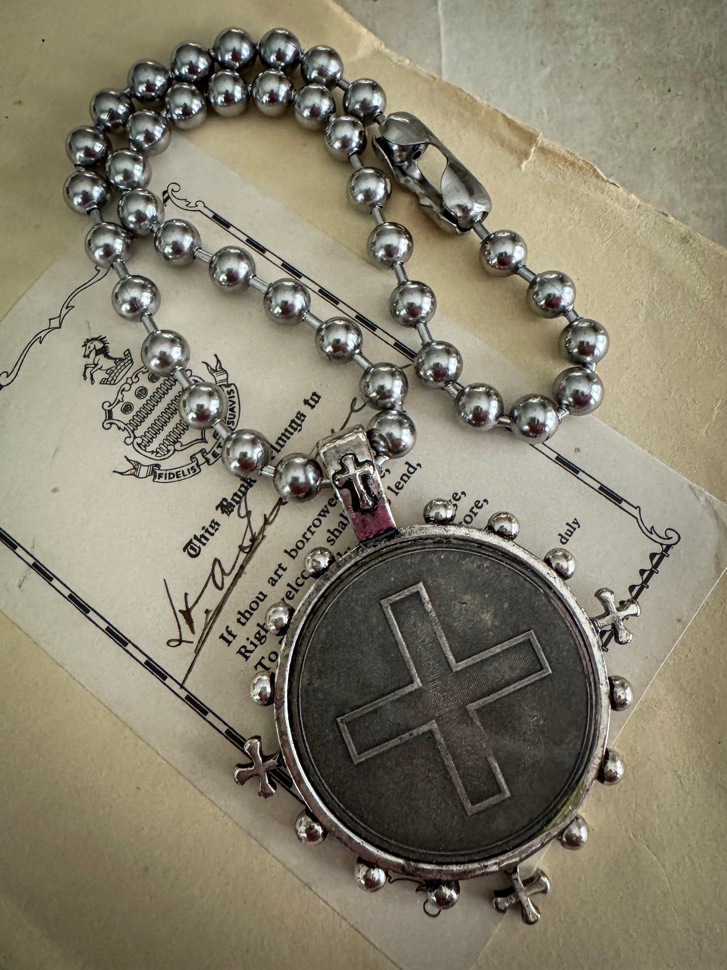 Bold Cross Necklace