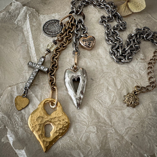 Faith, Hope & Charity Necklace