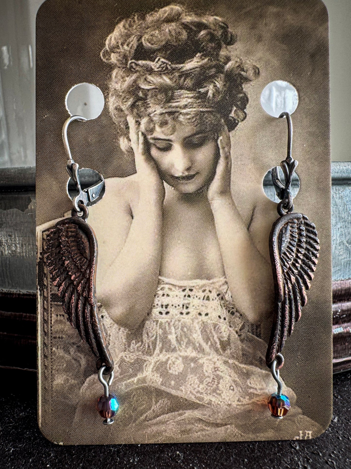 On Angels Wings Earrings