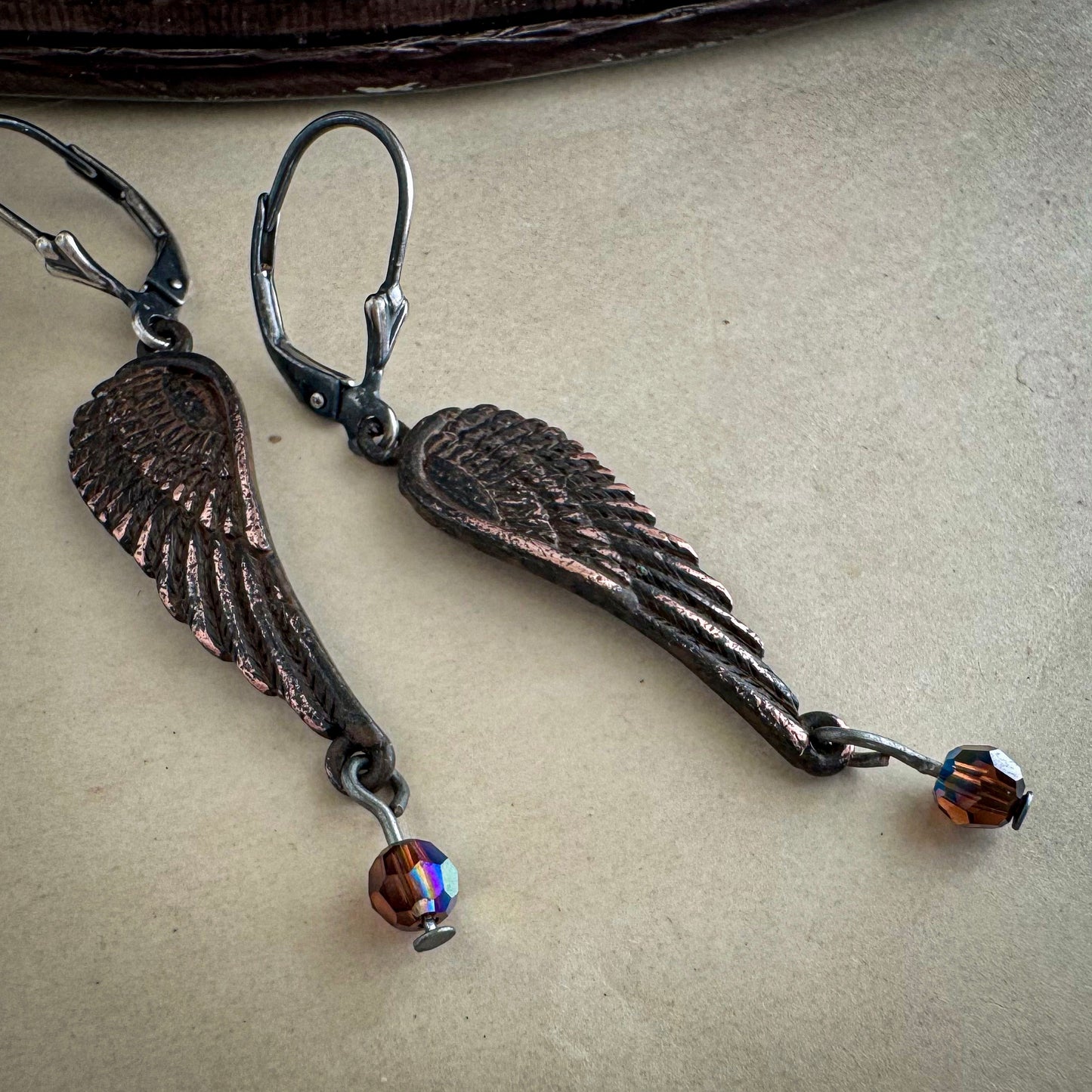 On Angels Wings Earrings