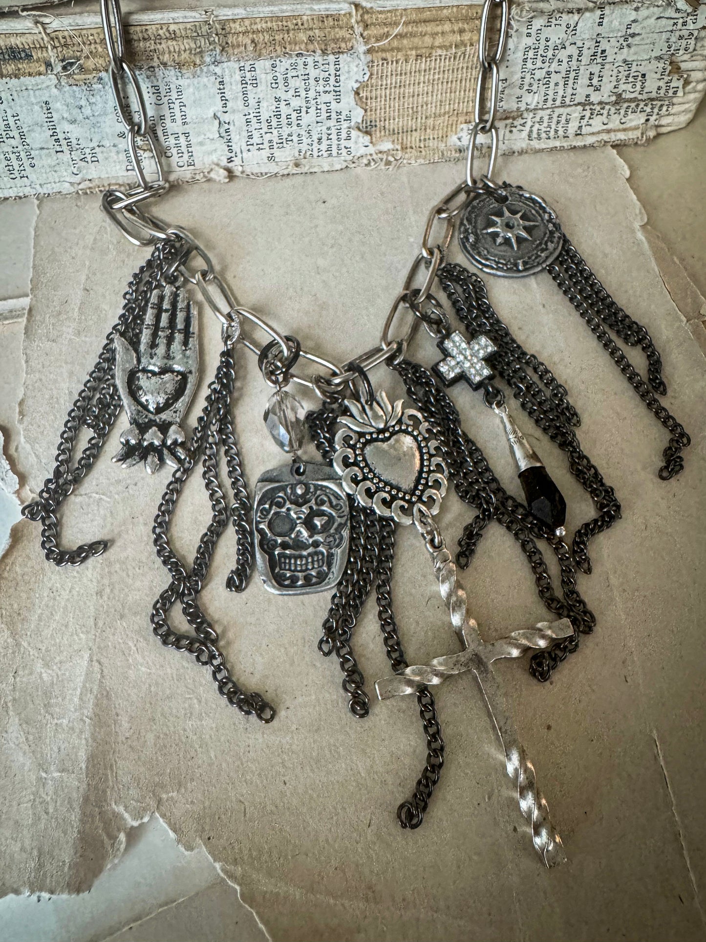 Day Of The Dead Necklace