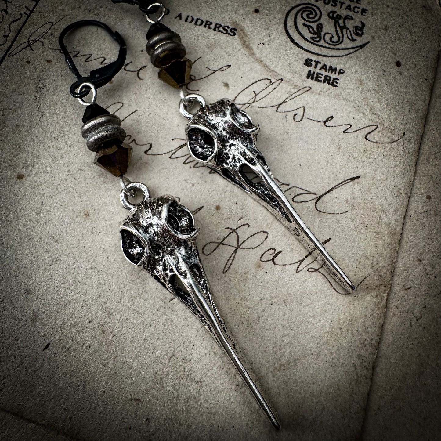 Raven Earrings