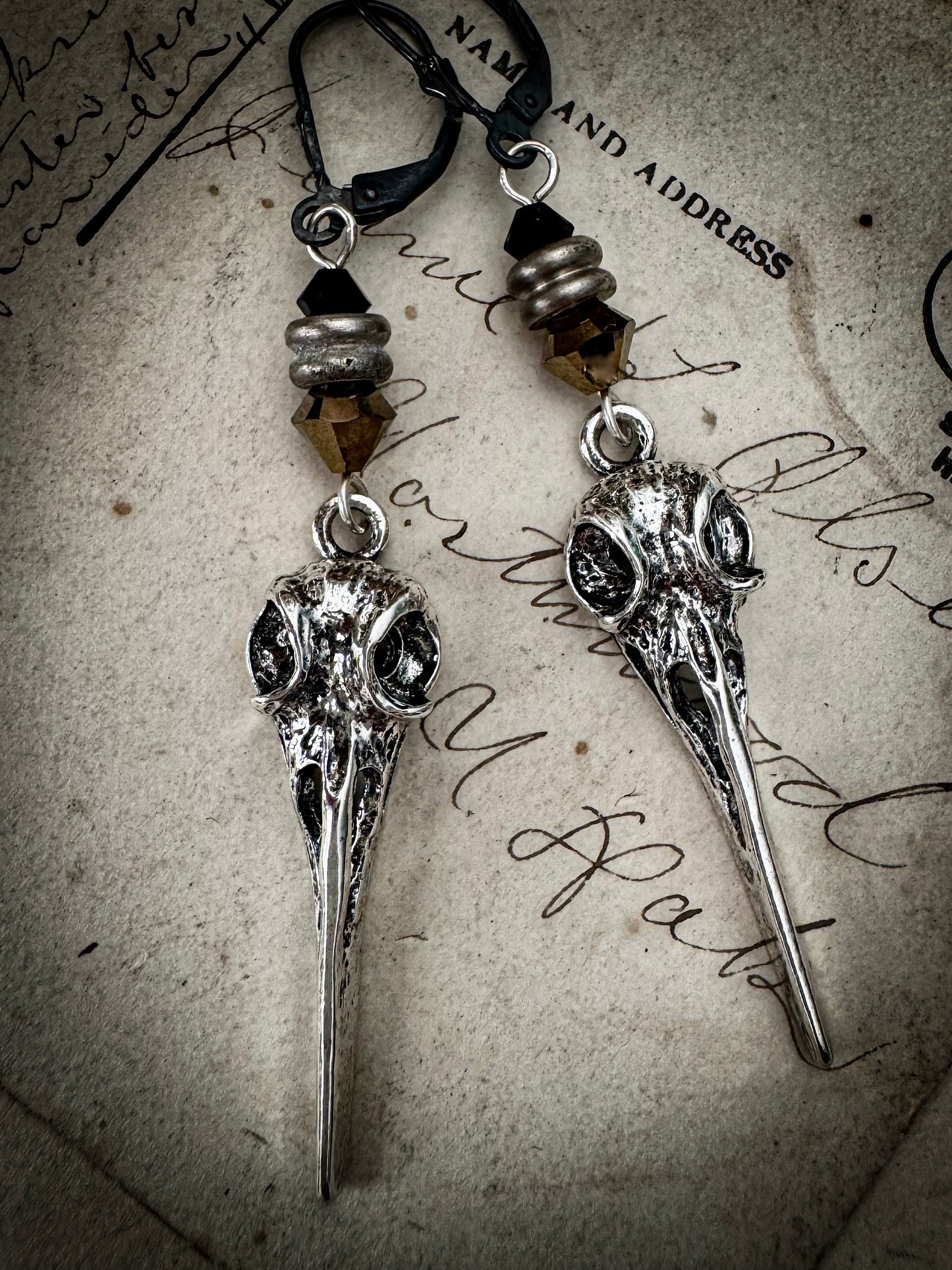 Raven Earrings