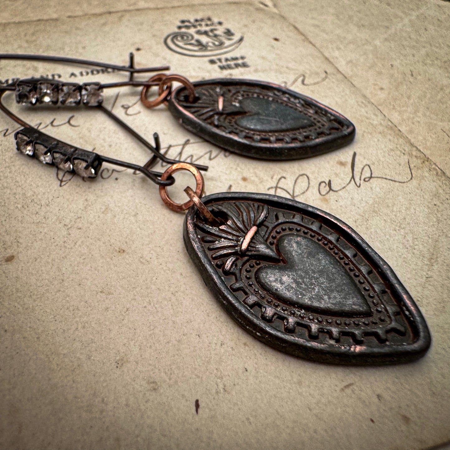 Hearts Afire Earrings