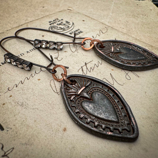 Hearts Afire Earrings