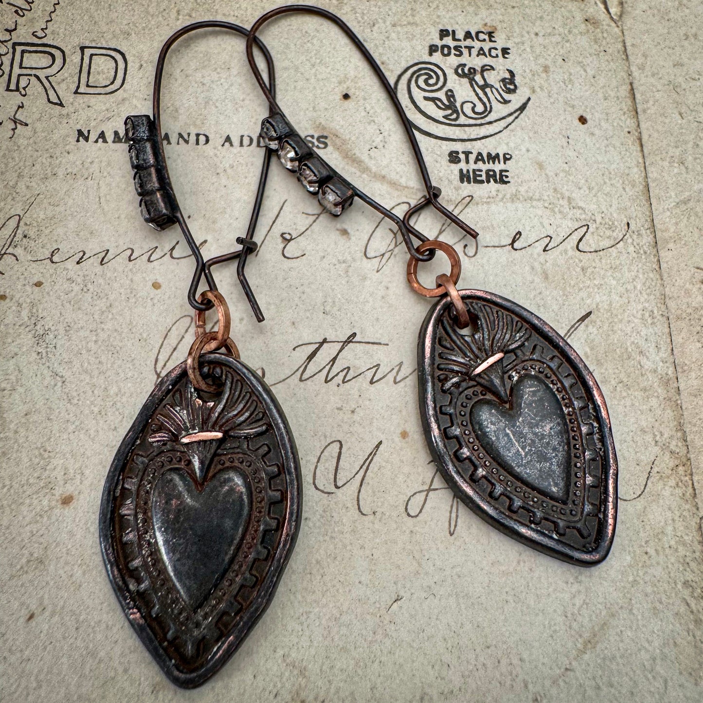 Hearts Afire Earrings