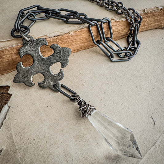 Crystal Cross Necklace