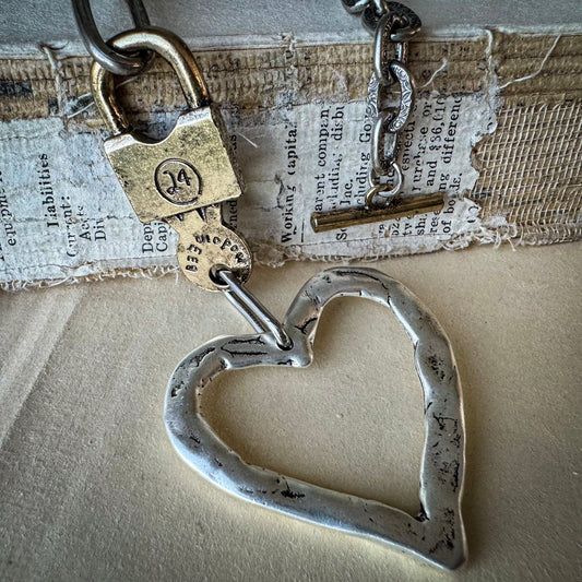 Locked Heart Necklace