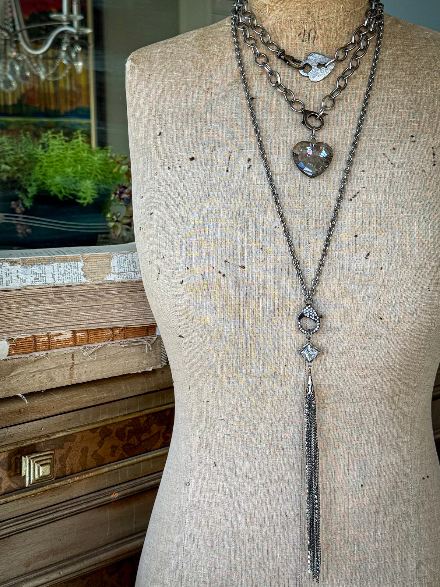 The Light Of the Silvery Moon Necklace