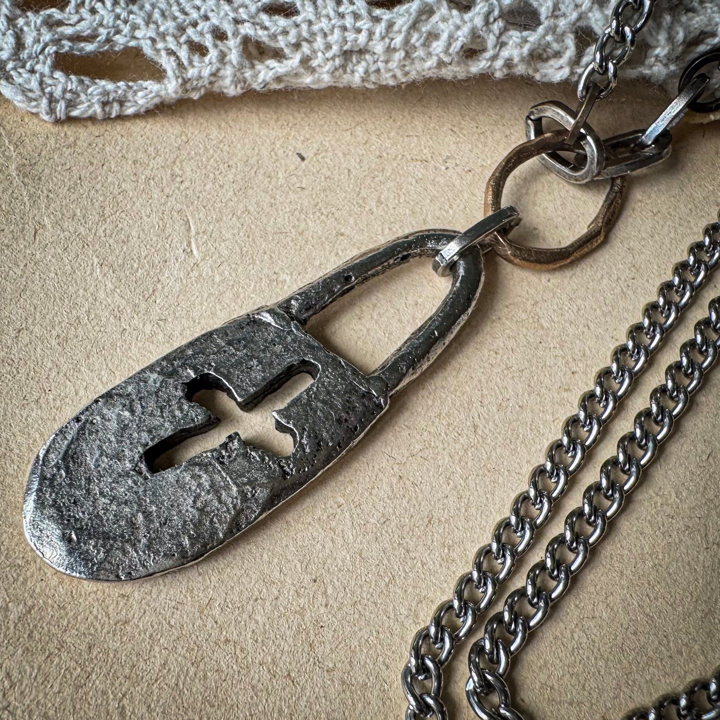 Rugged Cross Necklace