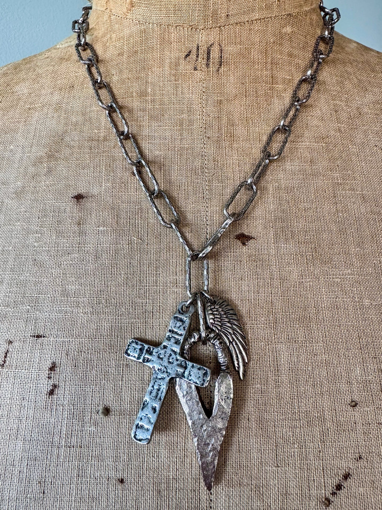 Love, Faith & Freedom Necklace