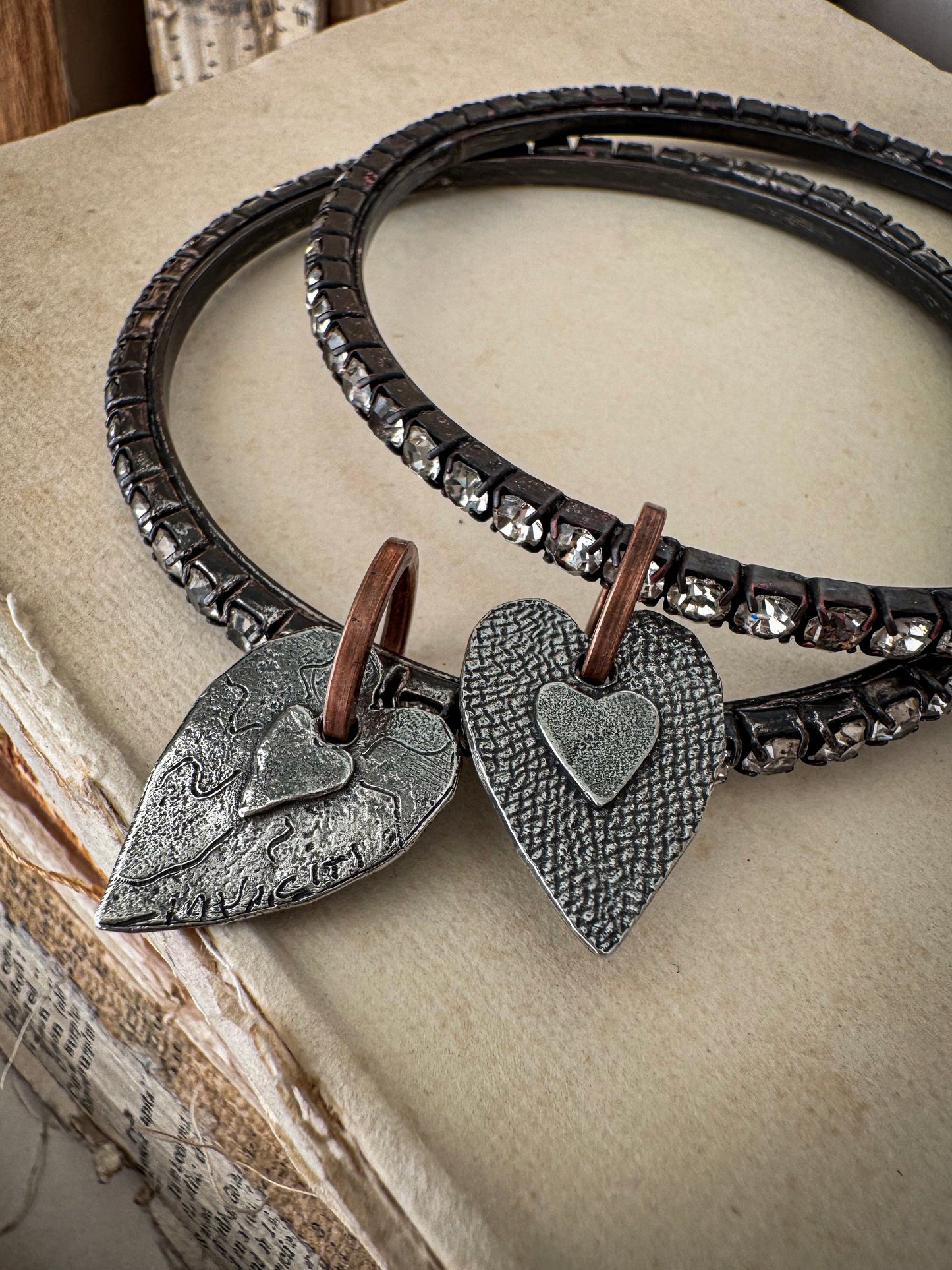 Rhinestone Bangle Bracelet