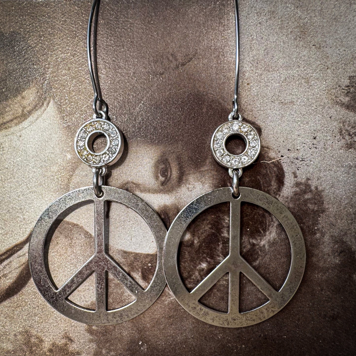 Party Glam Peace Earrings