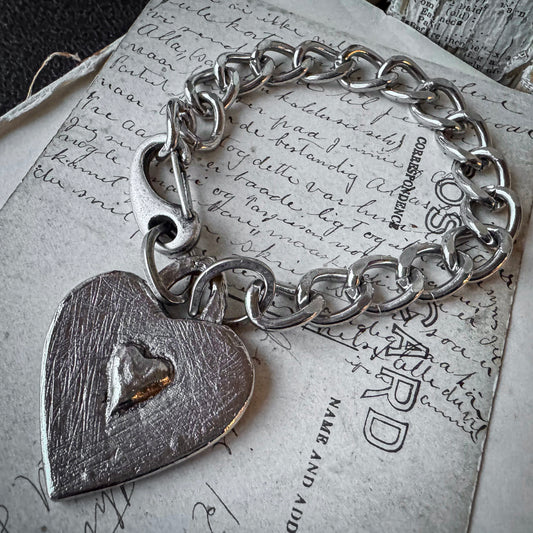 Locked Heart Bracelet
