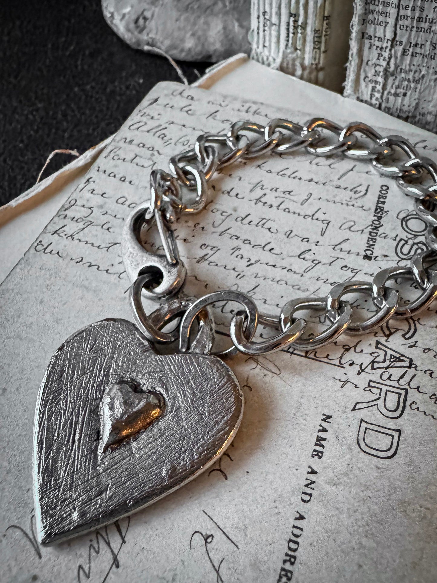 Locked Heart Bracelet