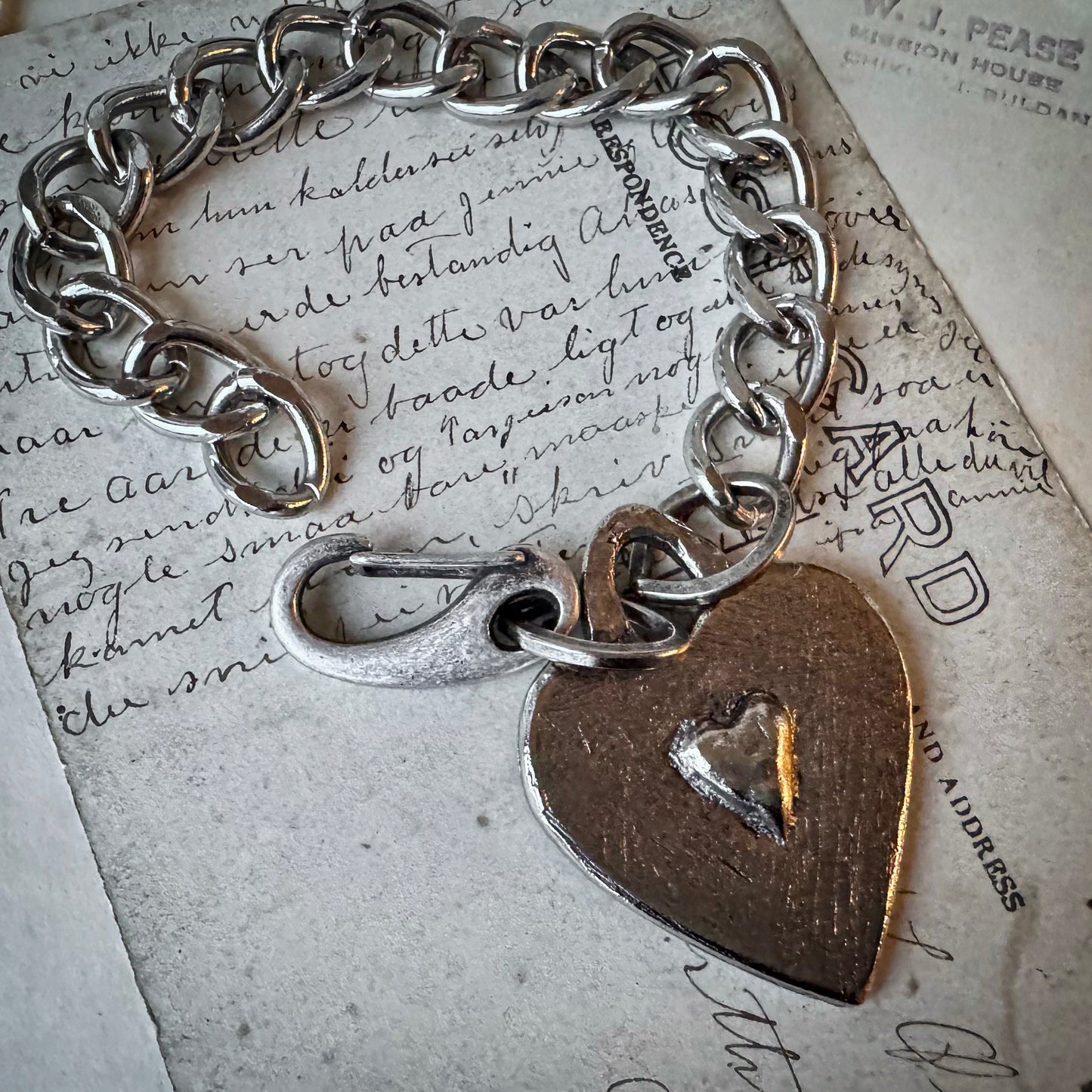 Locked Heart Bracelet