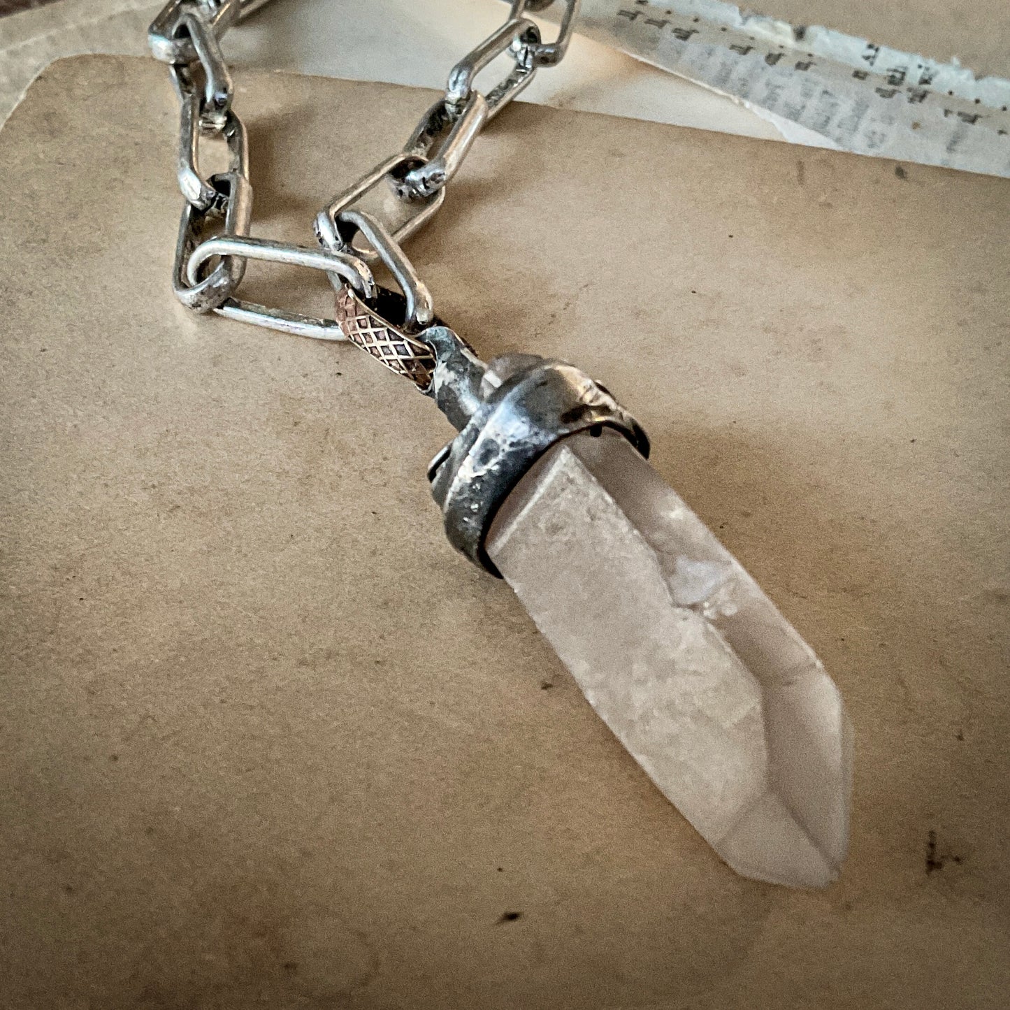 Perfectly Imperfect Crystal Necklace