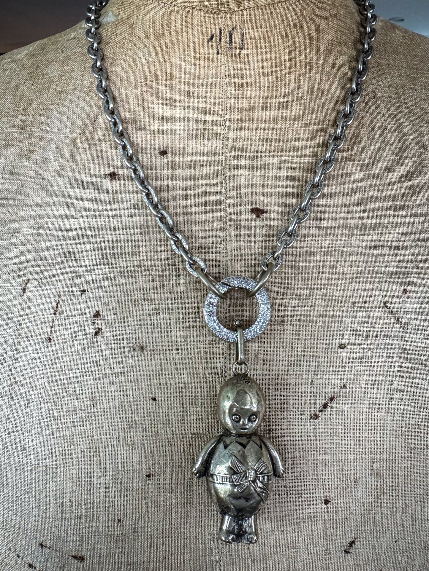 Kewpie Doll Necklace (Not Available for Wholesale)