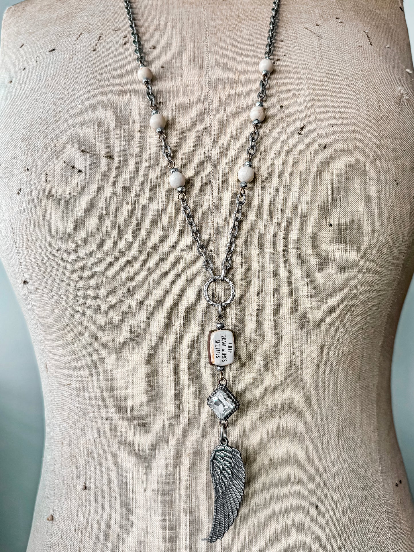 Brave Wings Necklace