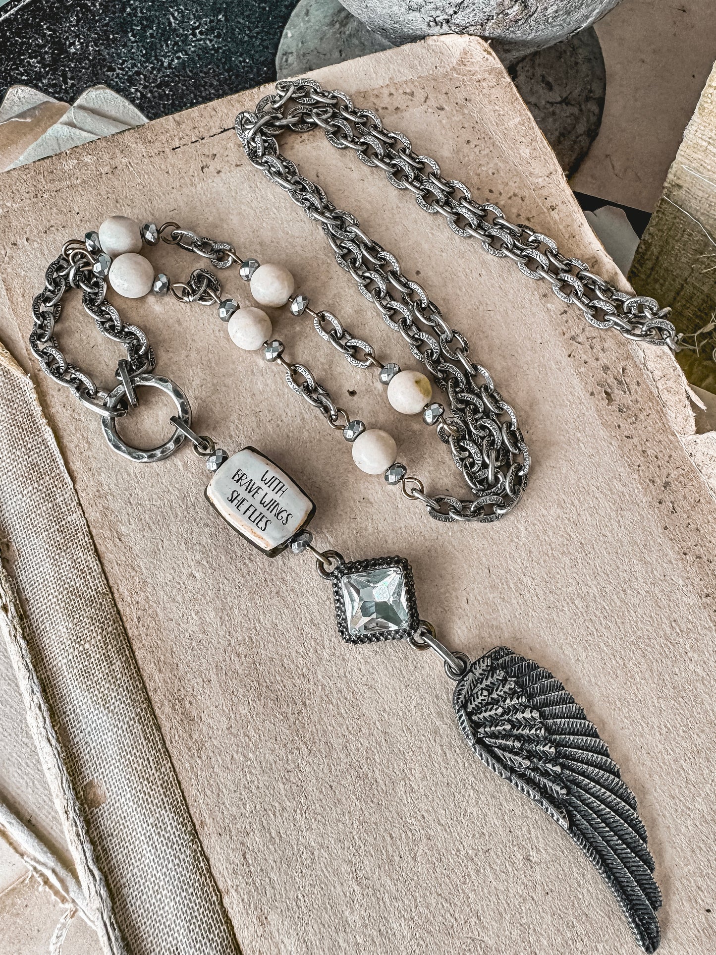 Brave Wings Necklace