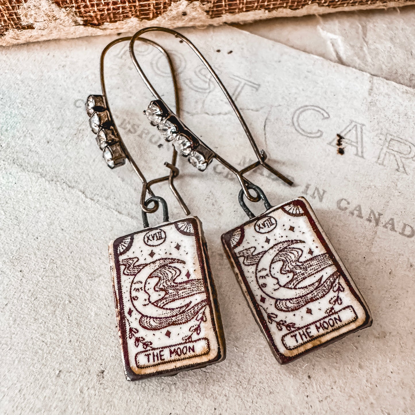 Tarot Moon Earrings