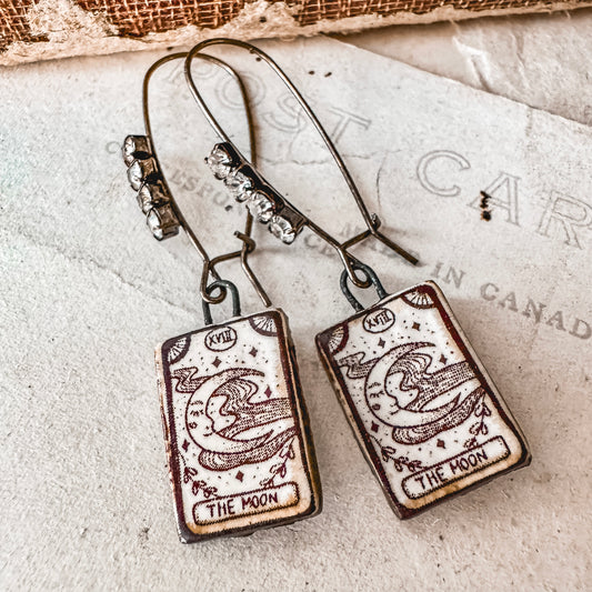 Tarot Moon Earrings
