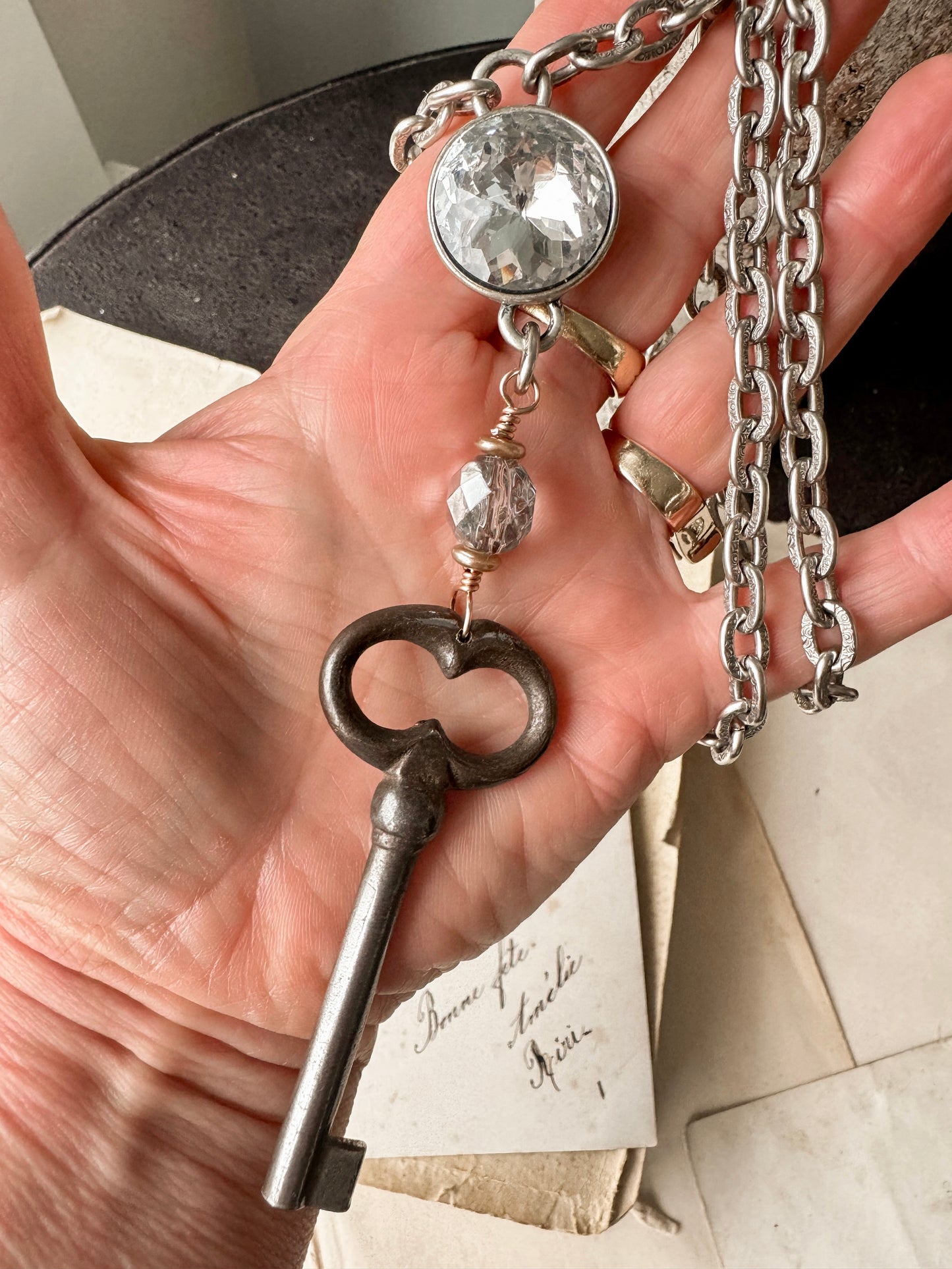 Dazzling Key Necklace