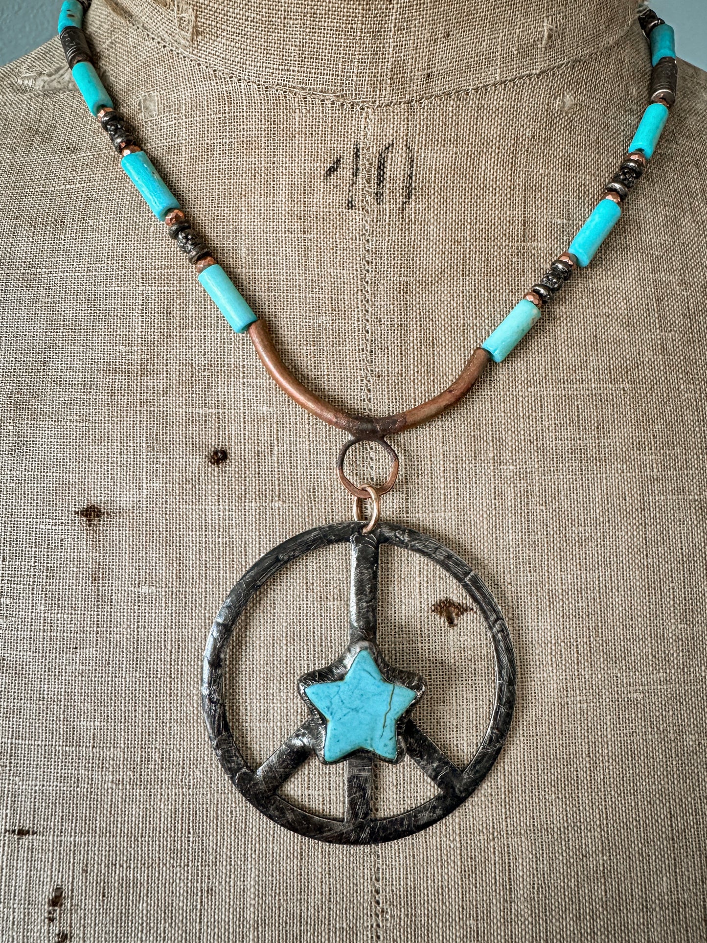 Peace Star Necklace